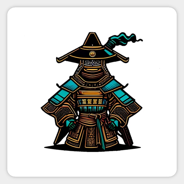 Samurai Logo Sticker by DravenWaylon